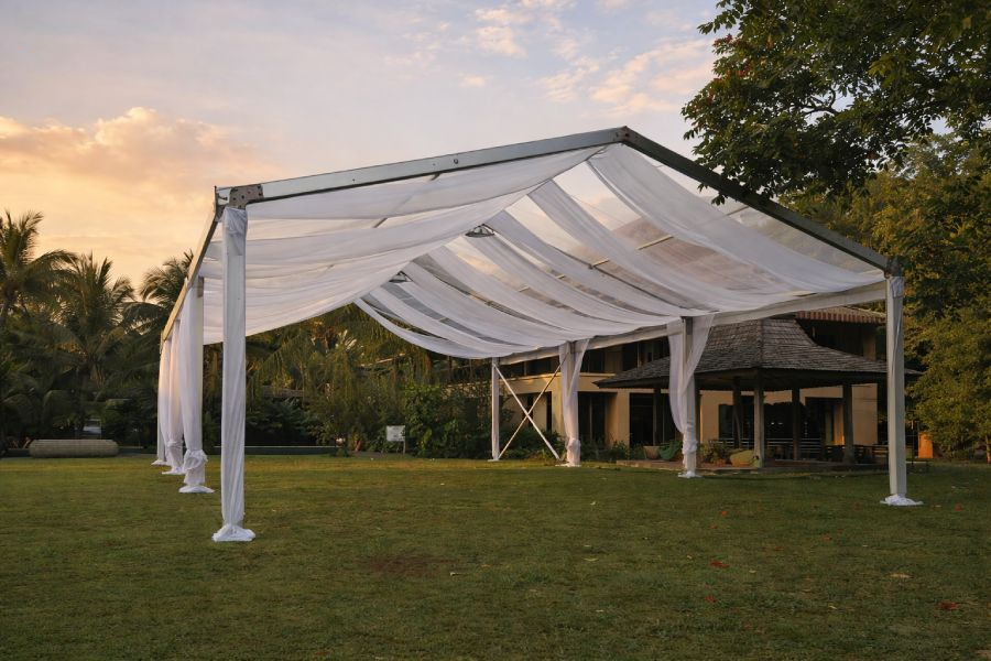 Interior Tenda Roder Bentang 15m